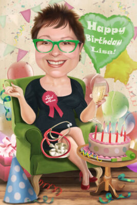 Birthday Caricature BD