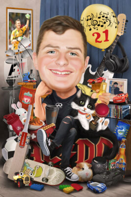 Birthday Caricature 23946b