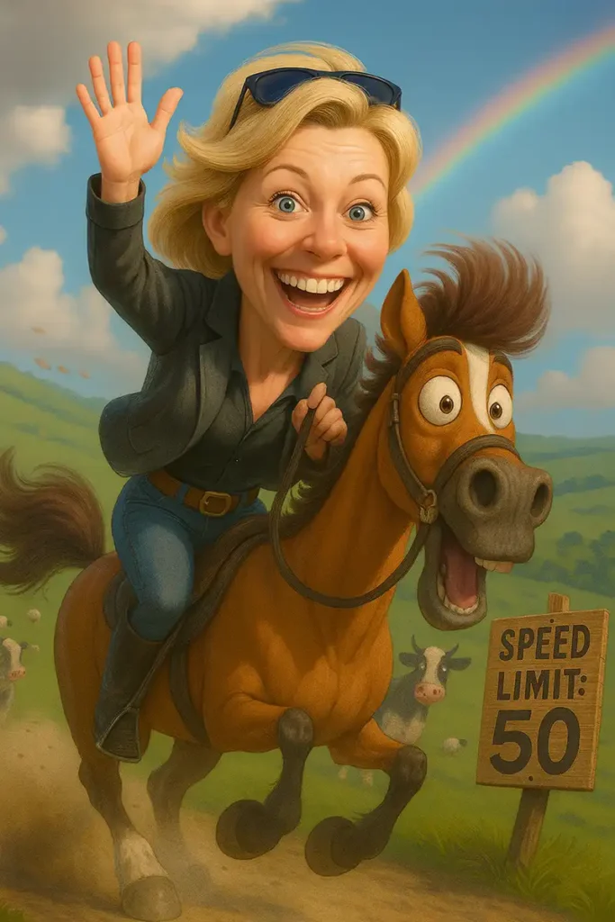 50th Birthday Caricature