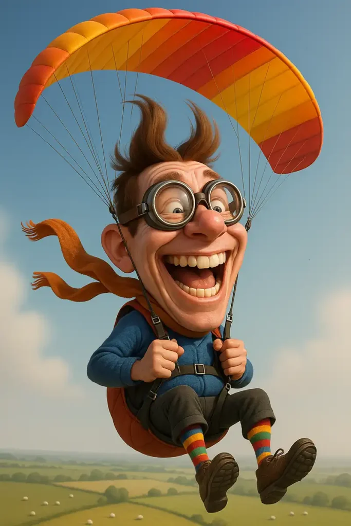 ParagliderCaricature